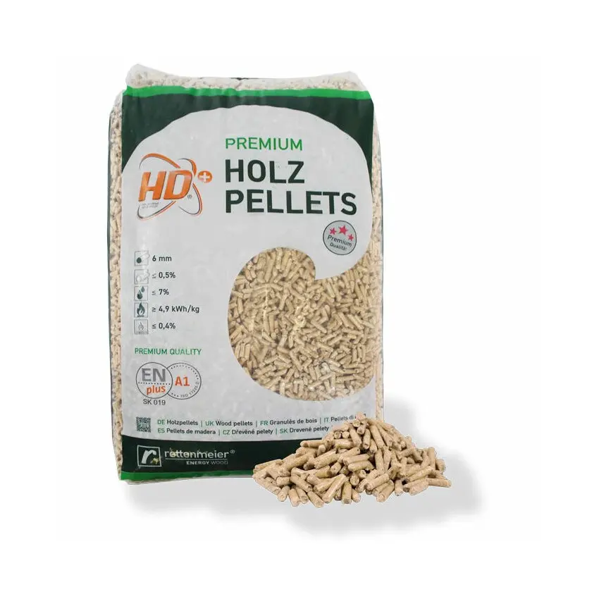 Premium Holz and total wood pellets TotalEnergies Wood Pellets, Premium Heating Pellets, Coniferous Wood Pellet